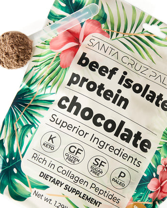 Chocolate Beef Isolate Protein Bag