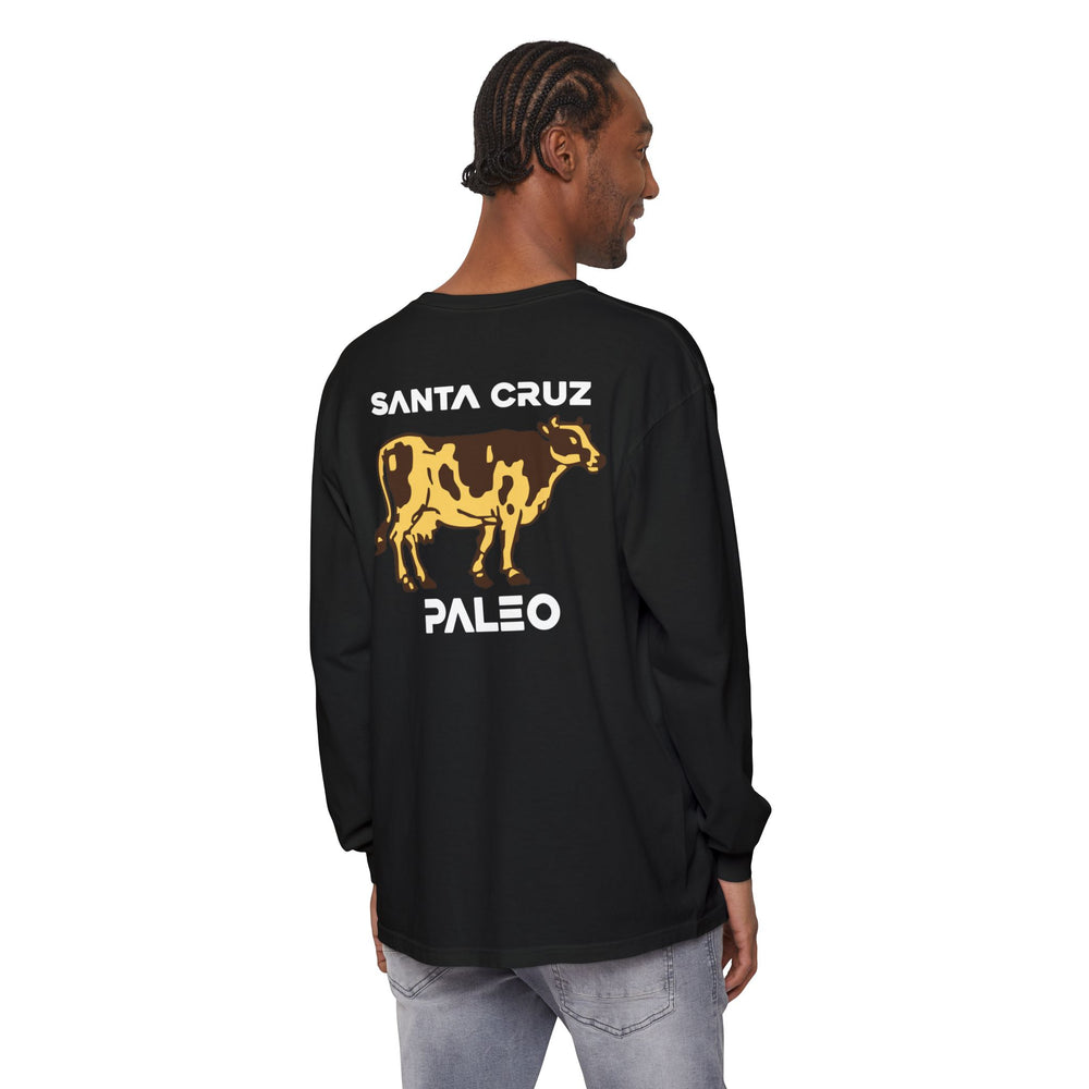 100% Santa Cruz Paleo. Cotton Long Sleeve baggy vibes t-shirt