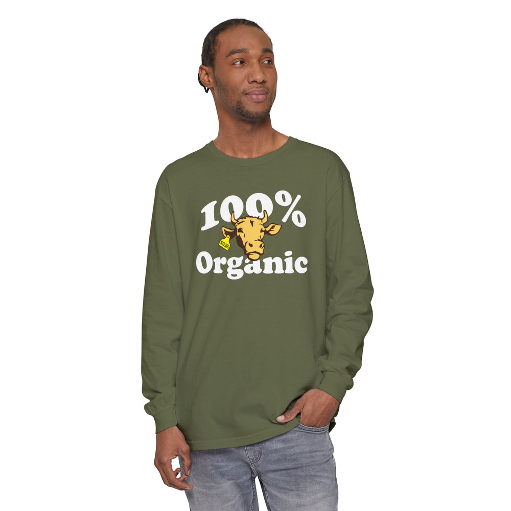 100% Santa Cruz Paleo. Cotton Long Sleeve baggy vibes t-shirt