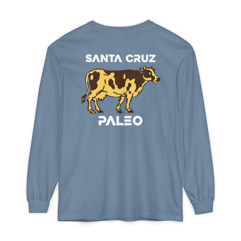 100% Santa Cruz Paleo. Cotton Long Sleeve baggy vibes t-shirt