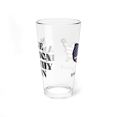 16oz Make America Healthy GLASS