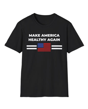 Make America Healthy Again Tee (White Logo)