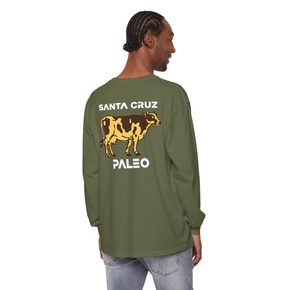 100% Santa Cruz Paleo. Cotton Long Sleeve baggy vibes t-shirt