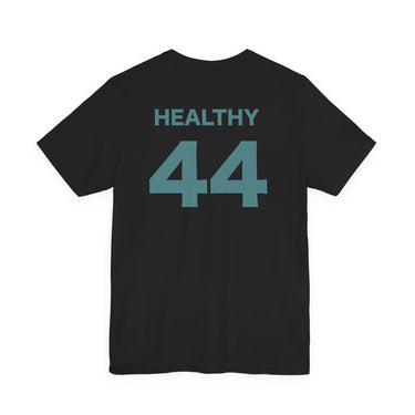 Santa Cruz Soccer T-Shirt black with blue text