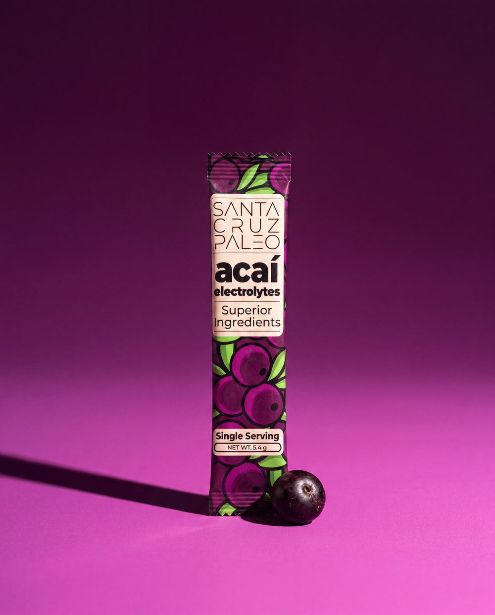 Acai Electrolyte Singles (Box of 12)