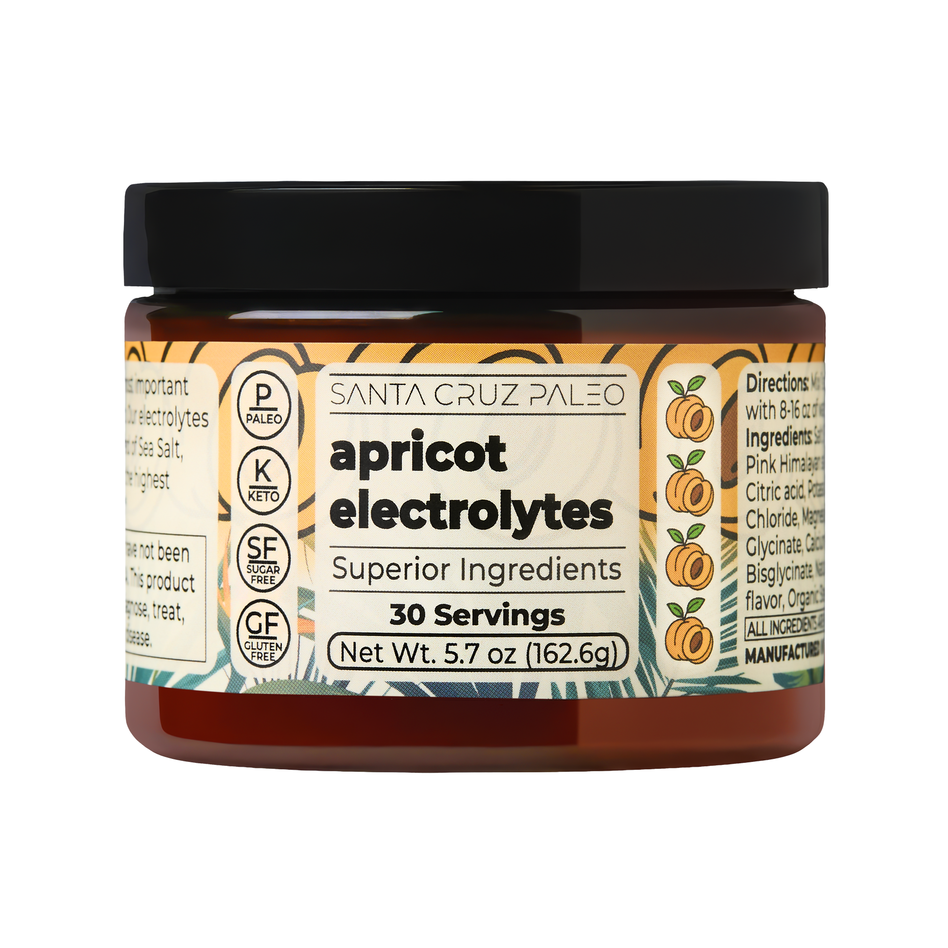 カラダリケア Apricot Electrolyte Tub – Santa Cruz Paleo