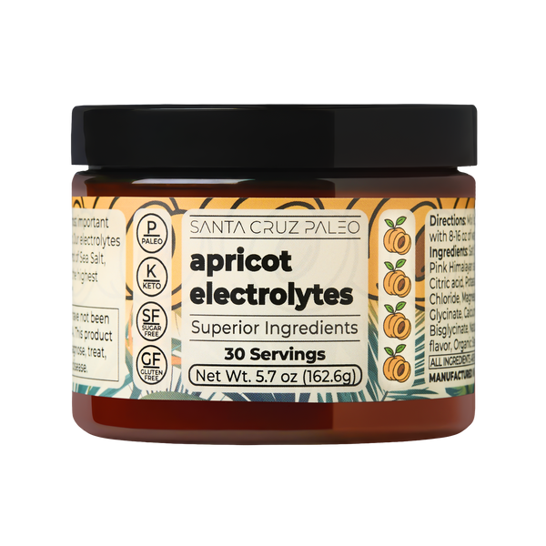 Apricot Electrolyte Tub – Santa Cruz Paleo