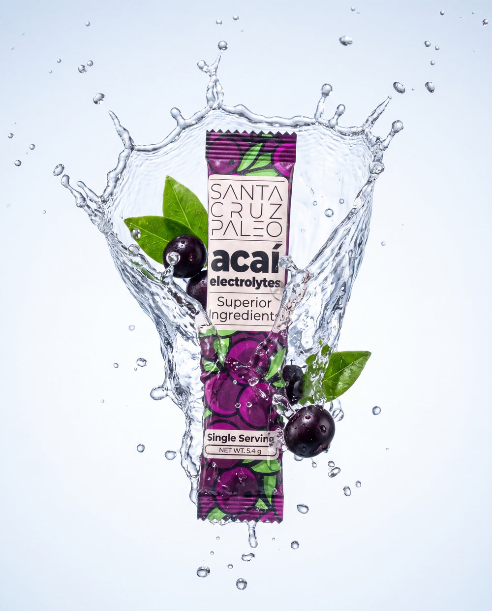 Acai Electrolyte Singles (Box of 12)