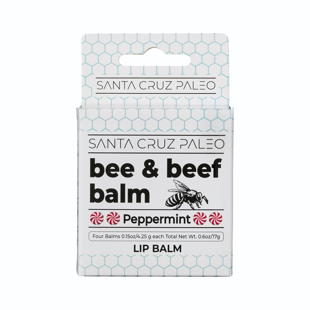 Bee & Beef Balm - Peppermint (4 Pack)