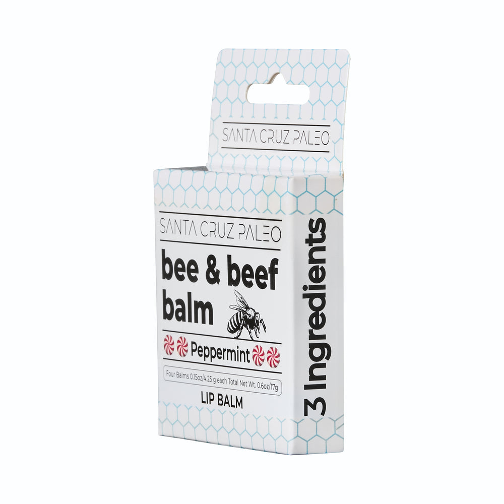 Bee & Beef Balm - Peppermint (4 Pack)