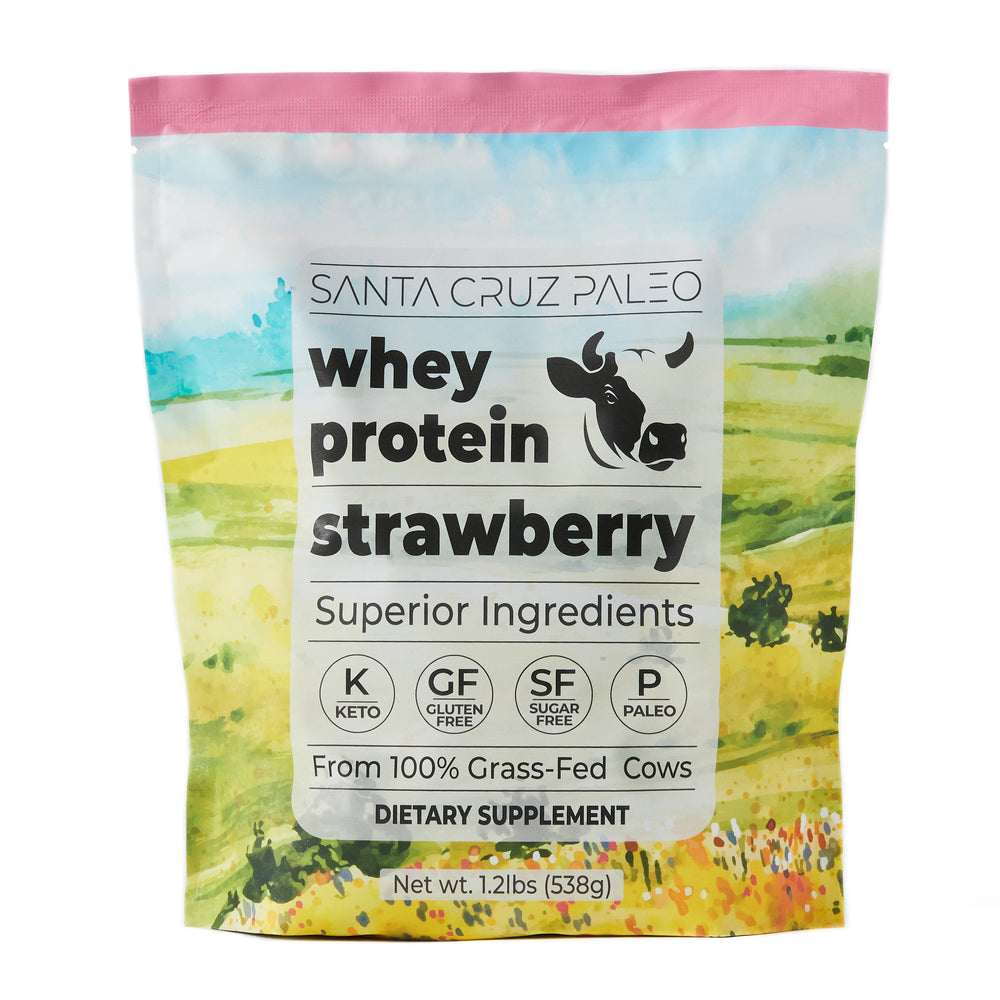 Strawberry Whey Protein Bag
