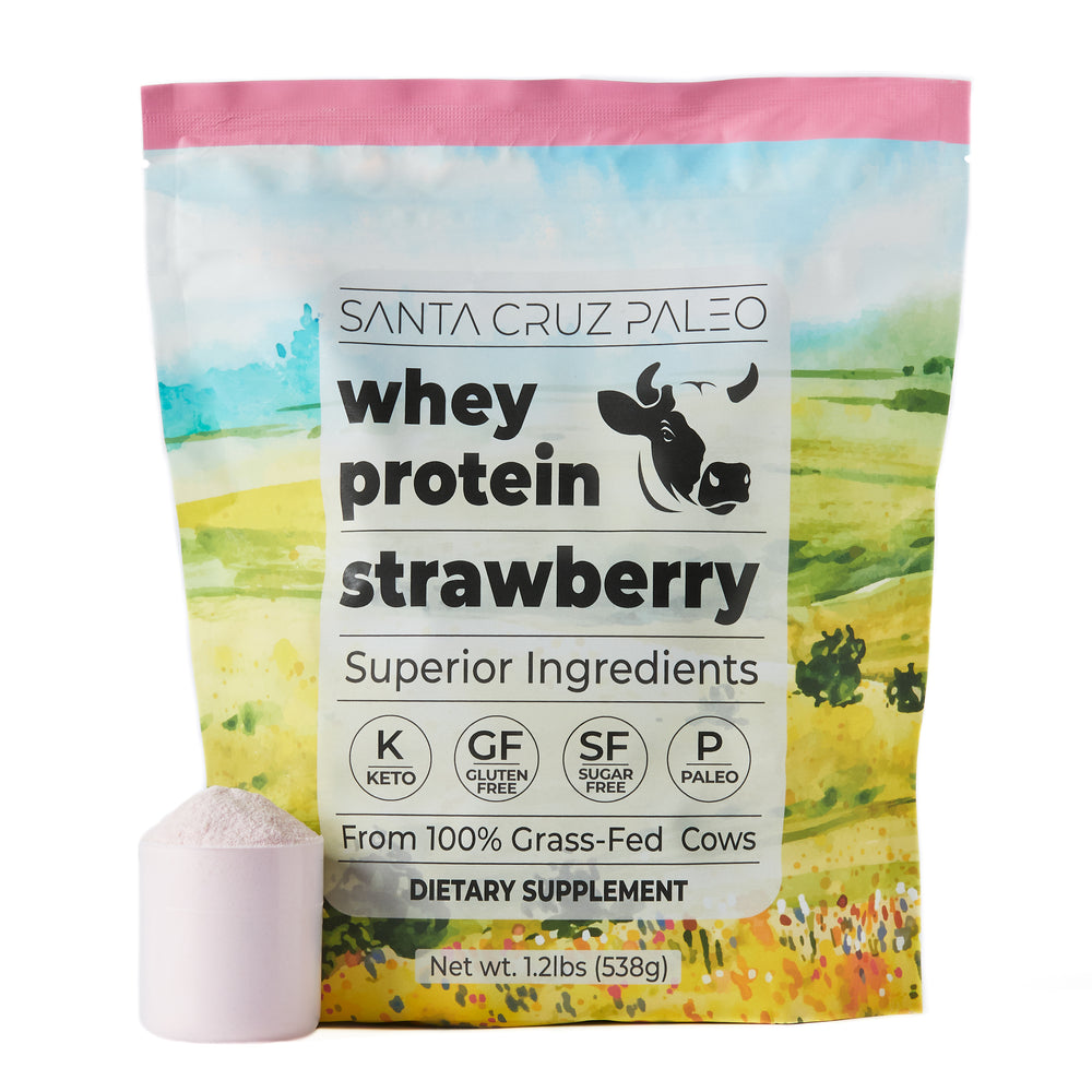 Strawberry Whey Protein Bag