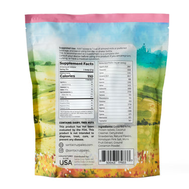 Strawberry Whey Protein Bag