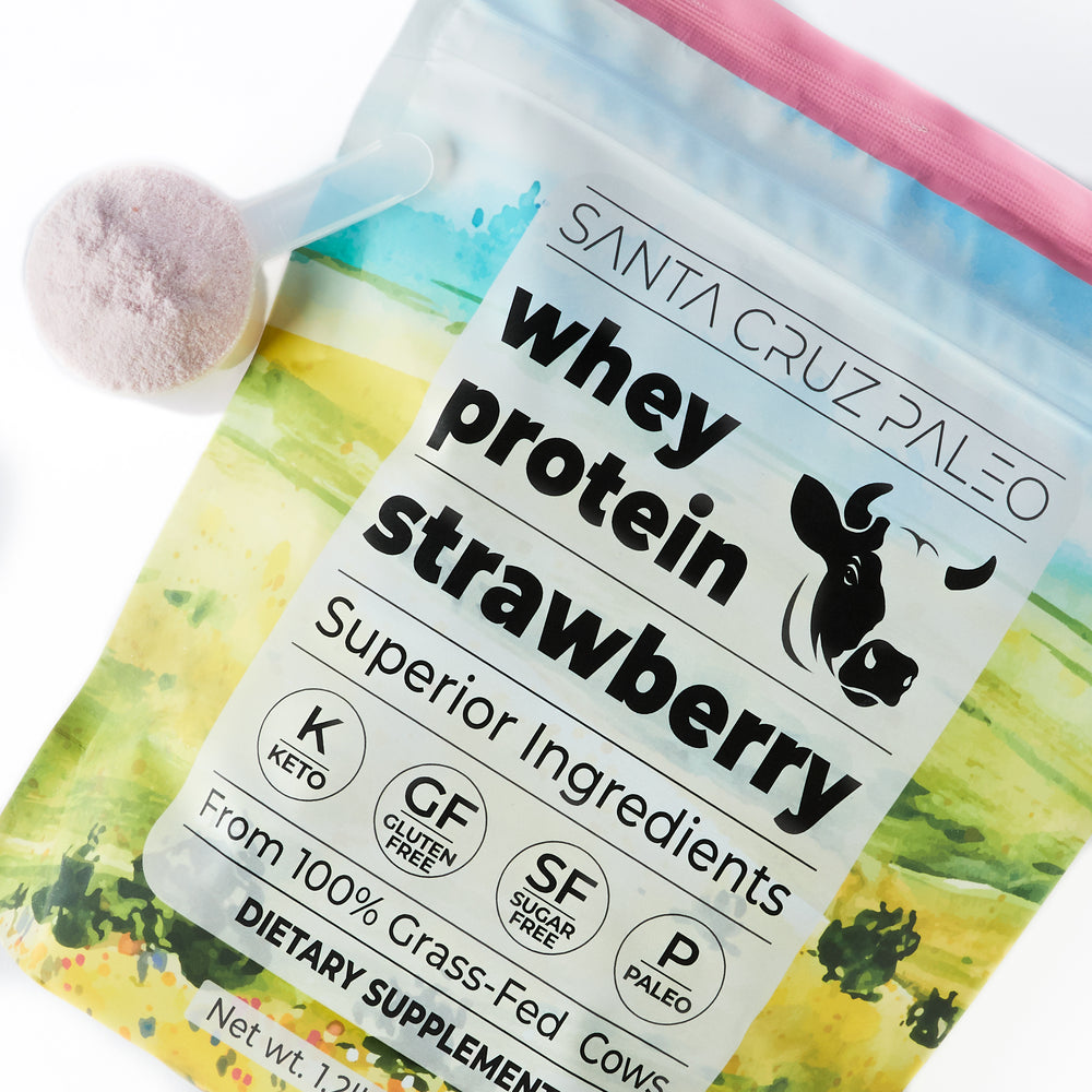 Strawberry Whey Protein Bag