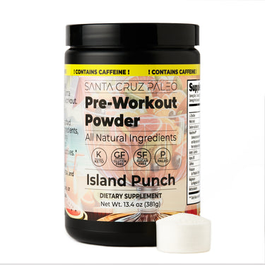 CAFFEINATED Island Punch Pre-Workout Powder