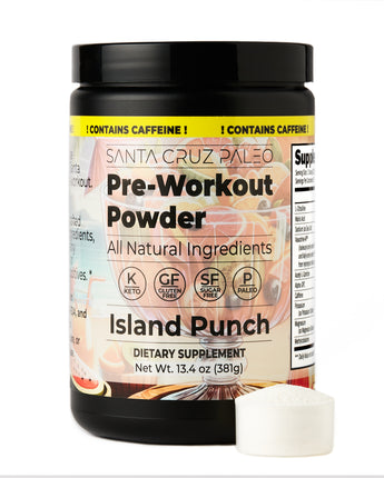 CAFFEINATED Island Punch Pre-Workout Powder