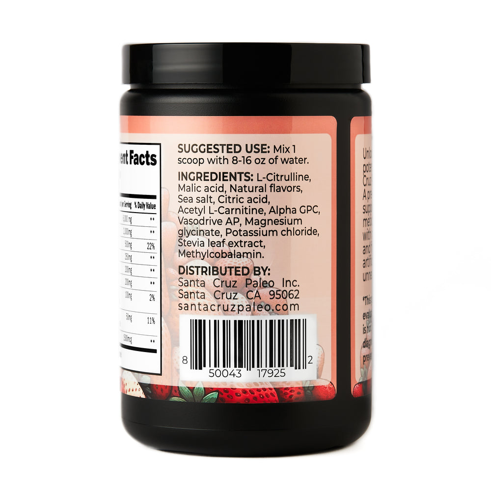 Strawberry Pre-Workout Powder