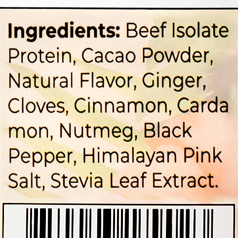 Santa Cruz Paleo Grass-Fed Grass-Finished Beef Isolate Protein Bag | Zero Artificial Additives | All-Natural | Chocolate | Horchata | Au Naturale | Flavors