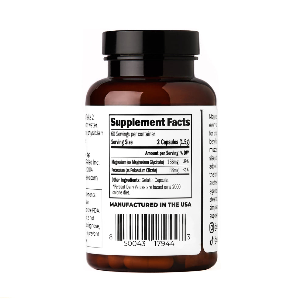 Double Size Magnesium + Potassium Caps