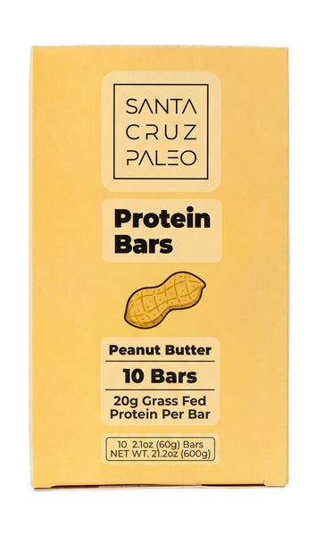 Peanut Butter Protein Bar – Santa Cruz Paleo
