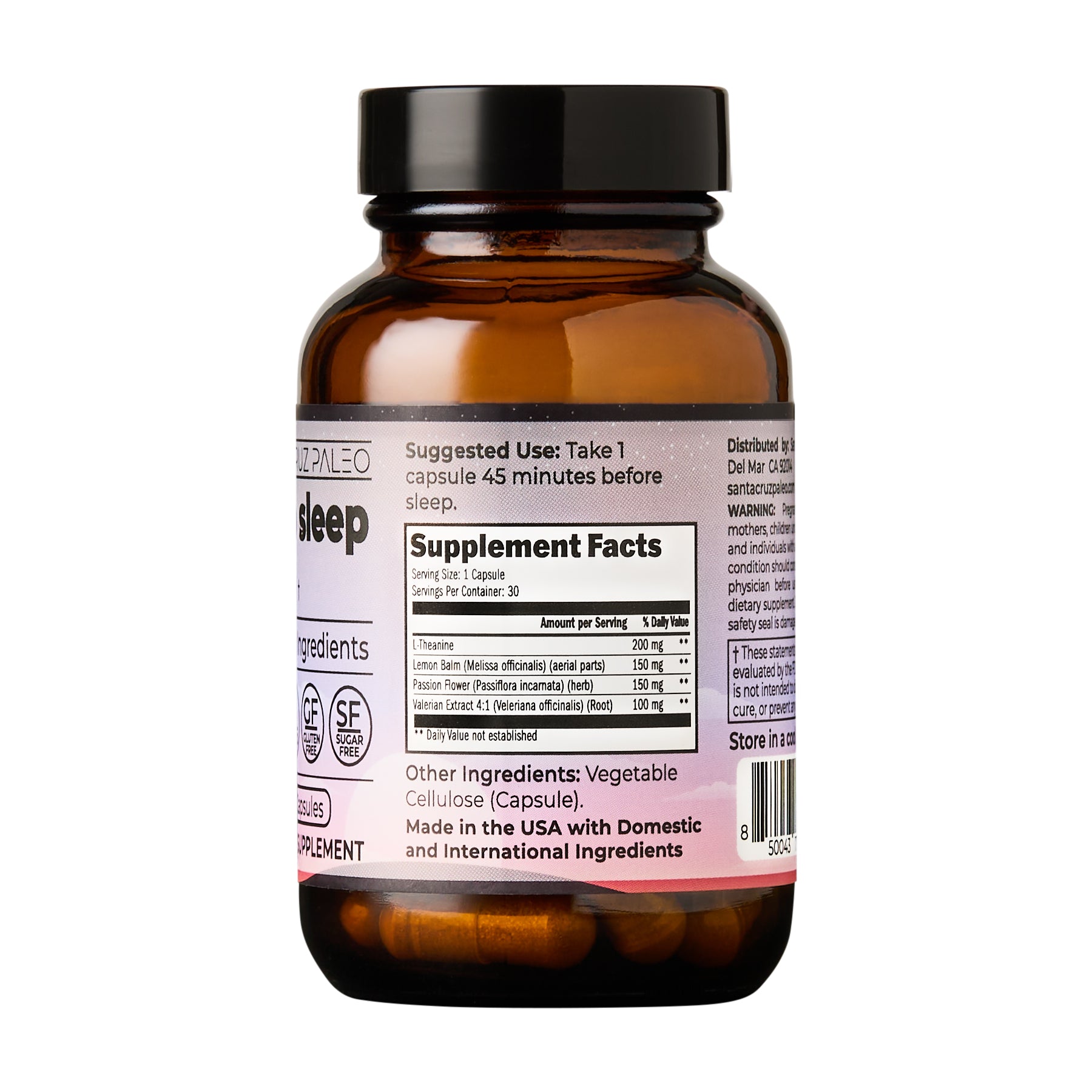 Deep Sleep Caps (30ct) – Santa Cruz Paleo