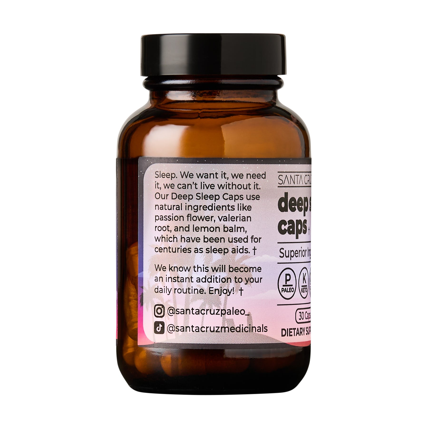 Deep Sleep Caps (30ct) – Santa Cruz Paleo