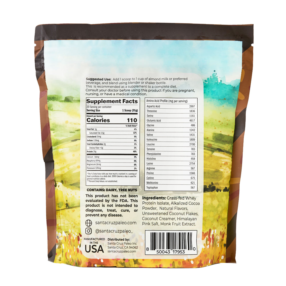 Coconut Cookie Whey Protein Bag