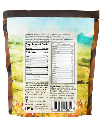 Coconut Cookie Whey Protein Bag