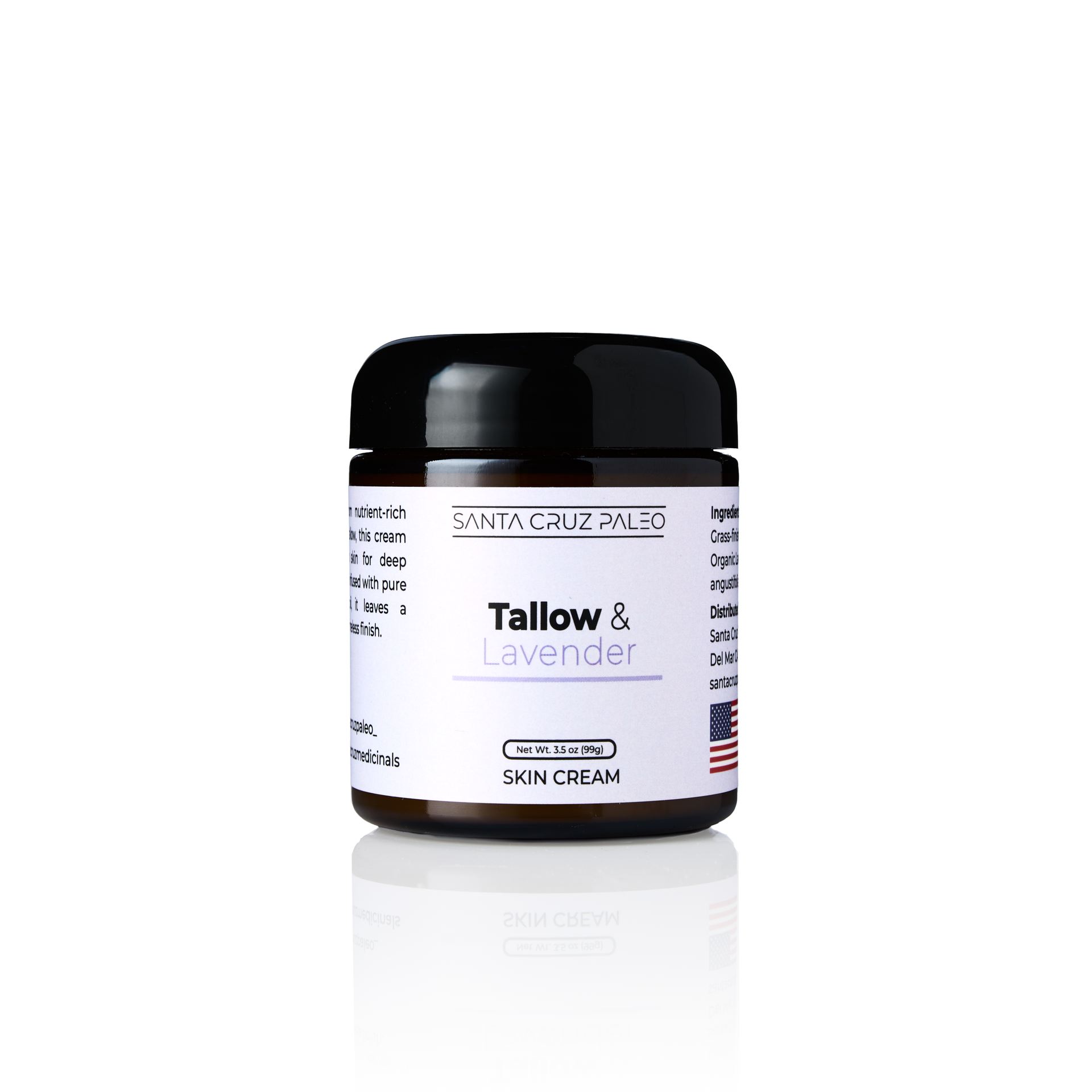 Beef Tallow, and Lavender Moisturizer – Santa Cruz Paleo