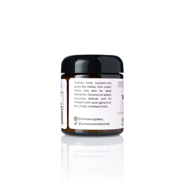 Beef Tallow, Geranium, and Coconut Moisturizer