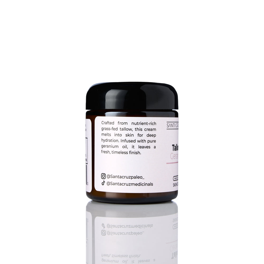 Beef Tallow, and Geranium Moisturizer