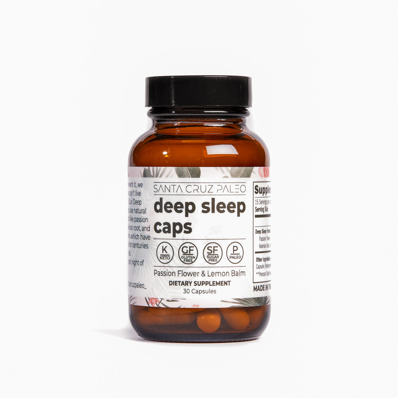Deep Sleep Caps – Santa Cruz Paleo