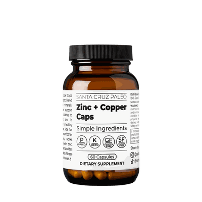 Zinc + Copper Caps